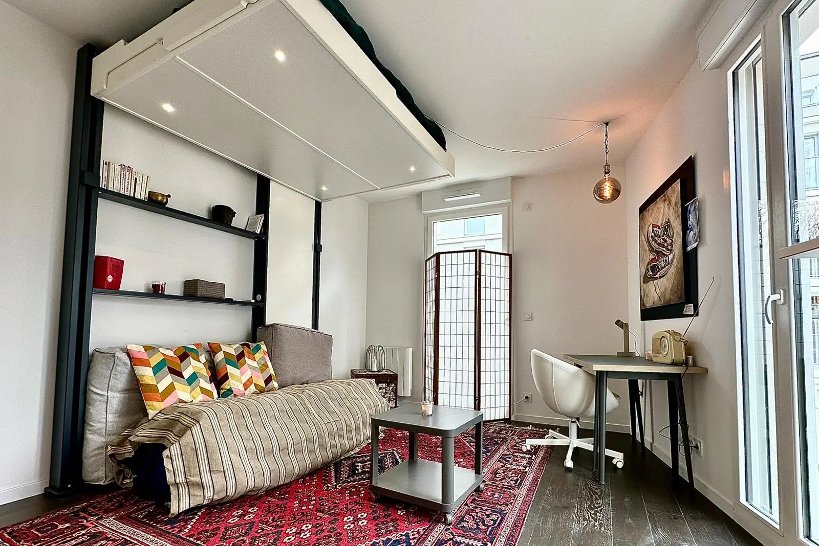 Studio moderne tout équipé - Proche Paris en RER