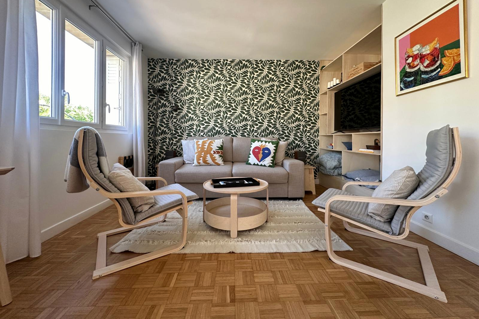 Lumineux 3 pièces - Décoré avec goût - 2 Balcons