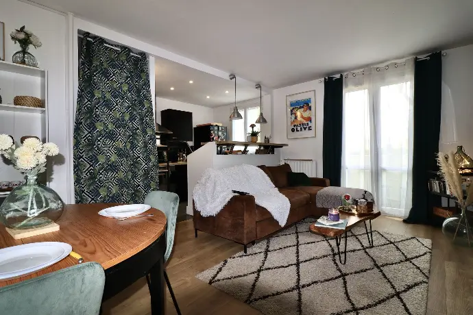 Spacieux 3 pièces - 2 chambres - 2 balcons à Saint-Germain-en-Laye